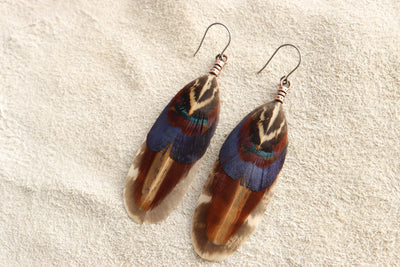 Desert Feather Dangles