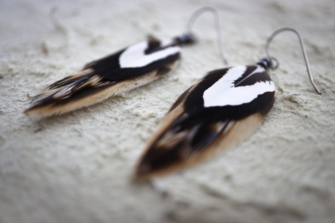 Desert Warrior Feather Dangles