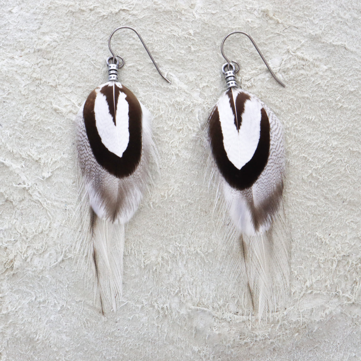 Desert Cloud Feather Dangles