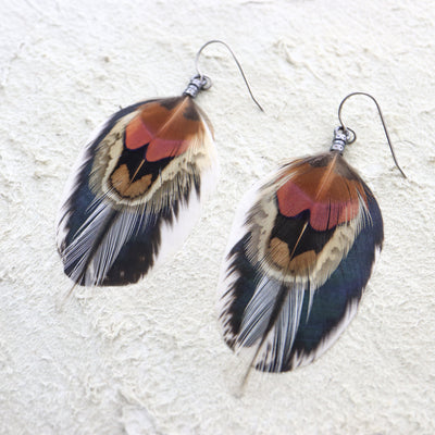 Desert Oasis Feather Dangles